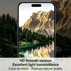 2pcs/Set imak Curved Full Screen Hydrogel Film Protector, For iPhone 15 Pro Max, For iPhone 15 Pro, For iPhone 15 Plus, For iPhone 15