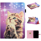Colored Drawing Pattern Horizontal Flip PU Leather Case with Holder & Card Slot, For 7 inch Universal Tablet PC, For 8 inch Universal Tablet PC