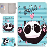 Colored Drawing Pattern Horizontal Flip PU Leather Case with Holder & Card Slot, For 10 inch Universal Tablet PC