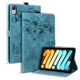 Cartoon Sakura Cat Embossed Smart Leather Tablet Case, For iPad mini 8 2026, For iPad Pro 13 2025 / 2024, For iPad Pro 11 2025 / 2024
