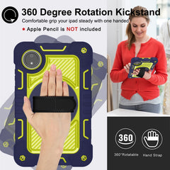 360 Degree Rotation PC Contrast Silicone Tablet Case, For Redmi Pad SE 8.7 4G, For Xiaomi Redmi Pad SE