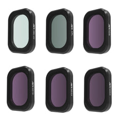 For DJI OSMO Pocket 3 JSR CB Series Camera Lens Filter, 3 in 1 ND16/64/256, 4 in 1 CPL ND16/32/64, 4 in 1 ND8/16/32/64PL, 6 in 1 UV CPL ND8-64, 6 in 1 Beauty Black Mist, 8 in 1 CPL ND NIGHT, 12 in 1 UV CPL ND/PL STAR NIGHT