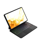 M11P-B-S9 Magnetic Bluetooth Keyboard Leather Tablet Case, For Samsung Galaxy Tab S9 FE/S9/S8