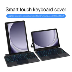 YJ-A9+ Split Bluetooth Keyboard Leather Tablet Case, For Samsung Galaxy Tab A9+ X210