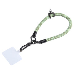 Universal Phone Diagonal Pattern Short Wrist Lanyard
