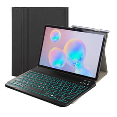 Ultra-thin Detachable Bluetooth Keyboard Leather Case with Stand & Sleep Function & Backlight, For Samsung Galaxy Tab A7 T500/T505, For Samsung Galaxy Tab S7 T870/T875