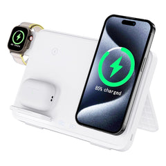 C30 15W 3 in 1 Magnetic Wireless Charger with Night Light, C30