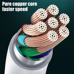 USB-C / Type-C to Micro USB Charging Data Cable, Length: 1m, Type-C to Micro USB