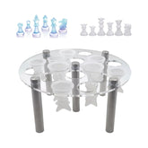 Round Chess Mold Stand Without Silicone Mold, YX124
