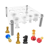 Square Chess Mold Stand Without Silicone Mold, YX125