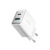 JOYROOM JR-TCF15 30W USB+USB-C / Type-C Fast Charger, EU Plug, UK Plug