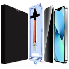 LK Easy Install Privacy Tempered Glass Film, For iPhone 13 Pro Max, For iPhone 13 / 13 Pro, For iPhone 12 / 12 Pro, For iPhone 12 Pro Max, For iPhone 11 Pro Max, For iPhone 11, For iPhone 11 Pro