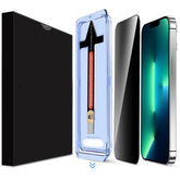LK Easy Install Privacy Tempered Glass Film, For iPhone 13 Pro Max, For iPhone 13 / 13 Pro, For iPhone 12 / 12 Pro, For iPhone 12 Pro Max, For iPhone 11 Pro Max, For iPhone 11, For iPhone 11 Pro