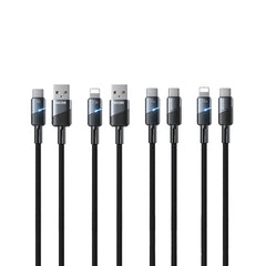 WK WDC-38 Intelligent Power-off 1m PD65W Type-C to Type-C Fast Charging Data Cable, WDC-38