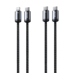 WK WDC-35 Raython Gen2 1m PD65W Type-C to Type-C Fast Charging Data Cable, WDC-35