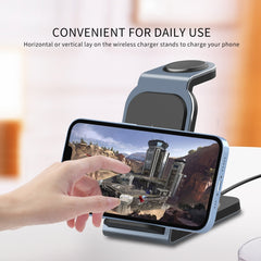 SW17 3 in 1 Metal Vertical Wireless Charger
