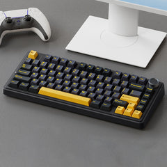 AULA F75 80 Keys Wired/2.4G/Bluetooth Three Model Customized RGB Mechanical Keyboard