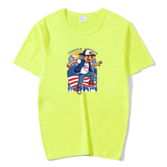 Boy Printed Round Neck Modal Short Sleeve T-shirt Print On Your Demand, M, POD T-Shirt, L