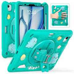 Dragon Rotation Kickstand Silicone Hybrid PC Tablet Case, For iPad Air 11 2026 / 2025 / 2024, For iPad Pro 11 2025 / 2024, For iPad 2025 / 2022, For iPad mini 2024 / mini 6, For iPad 10.2 2021 / 2020 / 2019