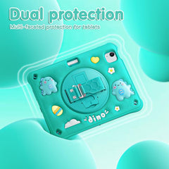 Dragon Rotation Kickstand Silicone Hybrid PC Tablet Case, For iPad Air 11 2026 / 2025 / 2024, For iPad Pro 11 2025 / 2024, For iPad 2025 / 2022, For iPad mini 2024 / mini 6, For iPad 10.2 2021 / 2020 / 2019