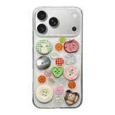 Epoxy Acrylic Hybrid TPU Phone Case, For iPhone 18 Pro / 17 Pro, For iPhone 18 Pro Max / 17 Pro Max, For iPhone 17