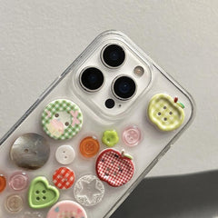 Epoxy Acrylic Hybrid TPU Phone Case, For iPhone 15 Pro, For iPhone 15 Plus, For iPhone 15