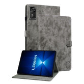 Embossed Tiger Pattern Leather Tablet Case, For Lenovo Legion Y700 Gen 4