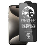WK WTP-096 Jungle Series Kinkong 6D Curved HD Tempered Glass Film, For iPhone 15 Pro