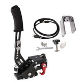 Car Universal USB Horizontal Drift Rally Racing Handbrake Lever Professional Gaming Peripherals for Racing Games G25/27/29 T500, HB031-BK