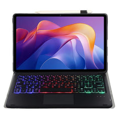 A0N15-AS Ultra-thin Detachable Backlight Bluetooth Keyboard Leather Tablet Case with Touchpad, For Xiaomi Redmi Pad 2 2025