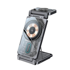 Yesido DS25 3-in-1 Foldable Magnetic Wireless Charging Station, DS25