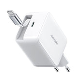 JOYROOM JR-TCL06 67W USB-C / Type-C Port GaN Fast Charger with Retractable Cable, EU Plug, UK Plug