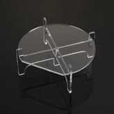YX171 Acrylic Drink Dispenser Beverage Holder Cakes Stand, 19x19x8cm, 22x22x12cm