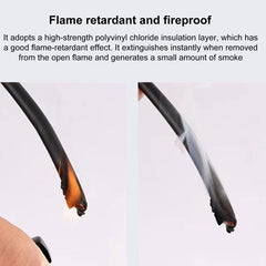 12V-24V 2 in 1 Car Cigarette Lighter Extension Cable with Switch, 0.2m