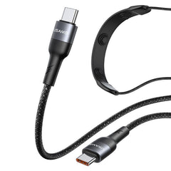 USAMS SJ759 U89 100W Fast Data Charging Cable with Massager, Length: 1.4m, SJ759USB01