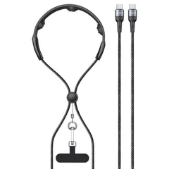 USAMS SJ759 U89 100W Fast Data Charging Cable with Massager, Length: 1.4m, SJ759USB01
