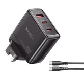 Yesido YC98C 65W Three-port Fast Charger, YC98C