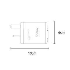 Yesido YC145 40W Fast Charger with Telescopic Type-C Cable, YC145