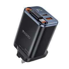Yesido YC146 67W Fast Charger with Telescopic Type-C Cable, YC146