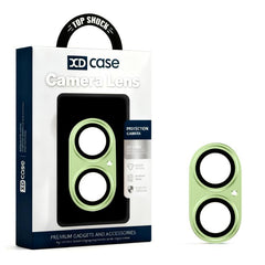 XDcase Armor Full-Coverage Frosted Metal Camera Lens Ring Film, For iPhone 17