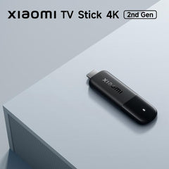 Original Xiaomi TV Stick 2nd Gen Quad Core Cortex-A55 4K Ultra HD Dual-Band WiFi6 Google TV Stick, Global Version with Google Play, 2GB+8GB