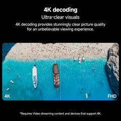 Original Xiaomi TV Stick 2nd Gen Quad Core Cortex-A55 4K Ultra HD Dual-Band WiFi6 Google TV Stick, Global Version with Google Play, 2GB+8GB