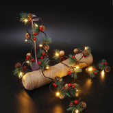 Christmas Pine Needles Colorful Light String Lamp Length: 2m, 2m Pine Cone