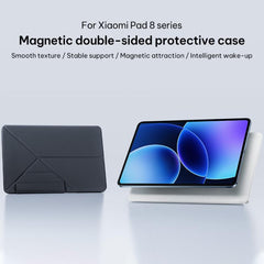 Original Xiaomi Magnetic Double-sided Protective Case Smart Vegan Leather Tablet Case, For Xiaomi Pad 8 / 8 Pro