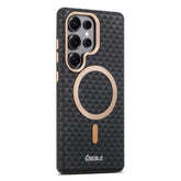 ESEBLE L3 Triangular Shield Metal Lens Magnetic Phone Case, For Samsung Galaxy S25 Ultra 5G, For Samsung Galaxy S24 Ultra 5G