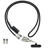 MOCOME W3 Type-C to Type-C Multifunctional Charging Cable Adjustable Crossbody Phone Lanyard