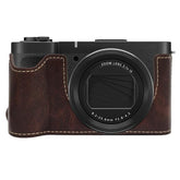Vegan Leather Camera Half Case Base, For Canon PowerShot V1