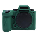 Litchi Texture Soft Silicone Protective Case, For Panasonic LUMIX DC-S5 II / DC-S5M2GK