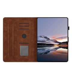 Butterfly Loves Flowers Embossed Leather Smart Tablet Case, For iPad mini 2024 / mini 6, For iPad 10.2 2021 / 10.5 2019