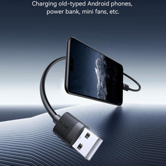 USAMS SJ779 U94 USB to Micro 2A Fast Charging Data Cable, USB to Micro
